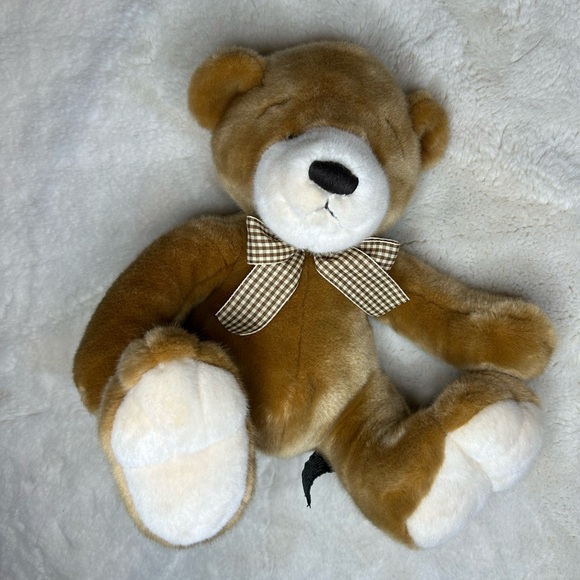 Russ Berrie Chaucer 13” Teddy Bear - Picture 3 of 8